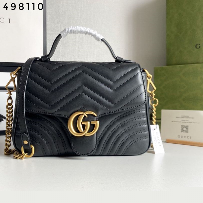 G*u*i top handle bags